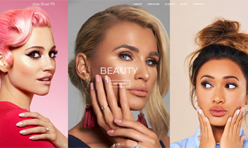 pr website look alex silver reveals revealed relaunch agency beauty its